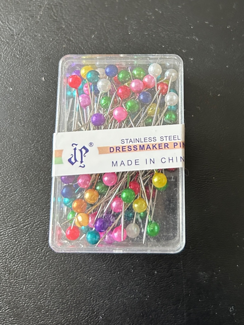 Cute Fashion Design Art Stainless Steel Dressmaker Pins Multicolor Heads NEW